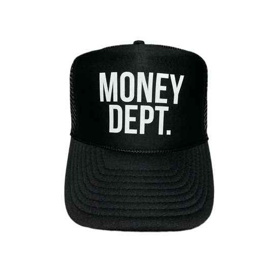 Money Dept. Trucker hat